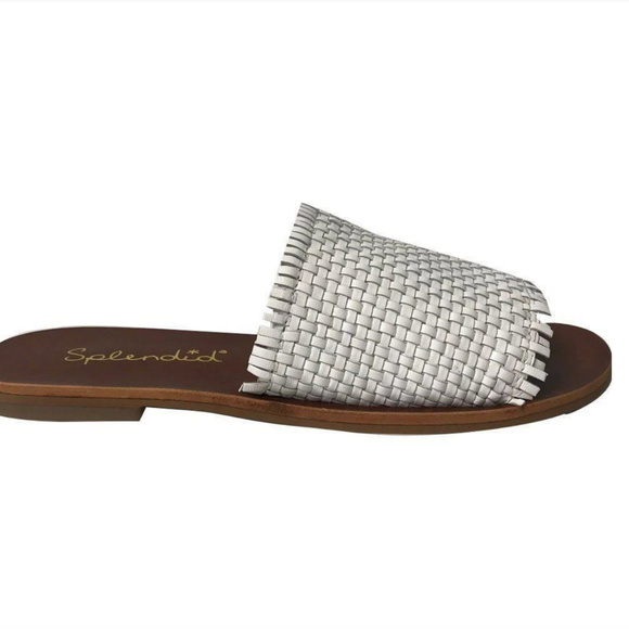 Truth Woven Sandal in White - Splendid - Picture 2 of 2